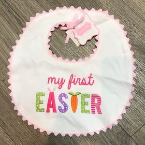 NWT Mud Pie My First Easter Bib